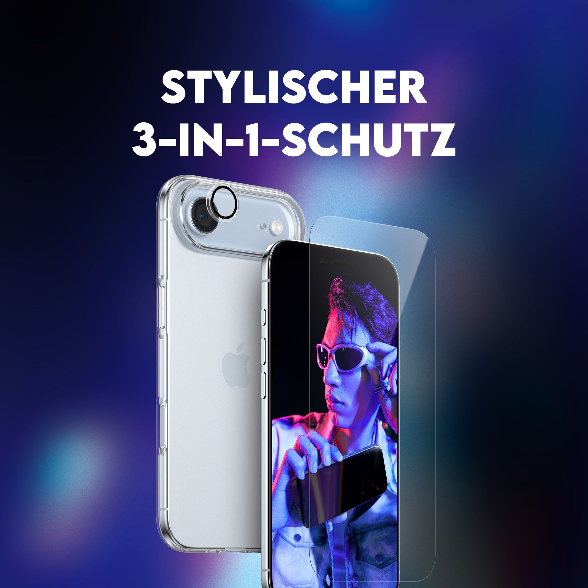 SAFE. | CARE™ by PanzerGlass® 3-in-1 Combo Set iPhone Air